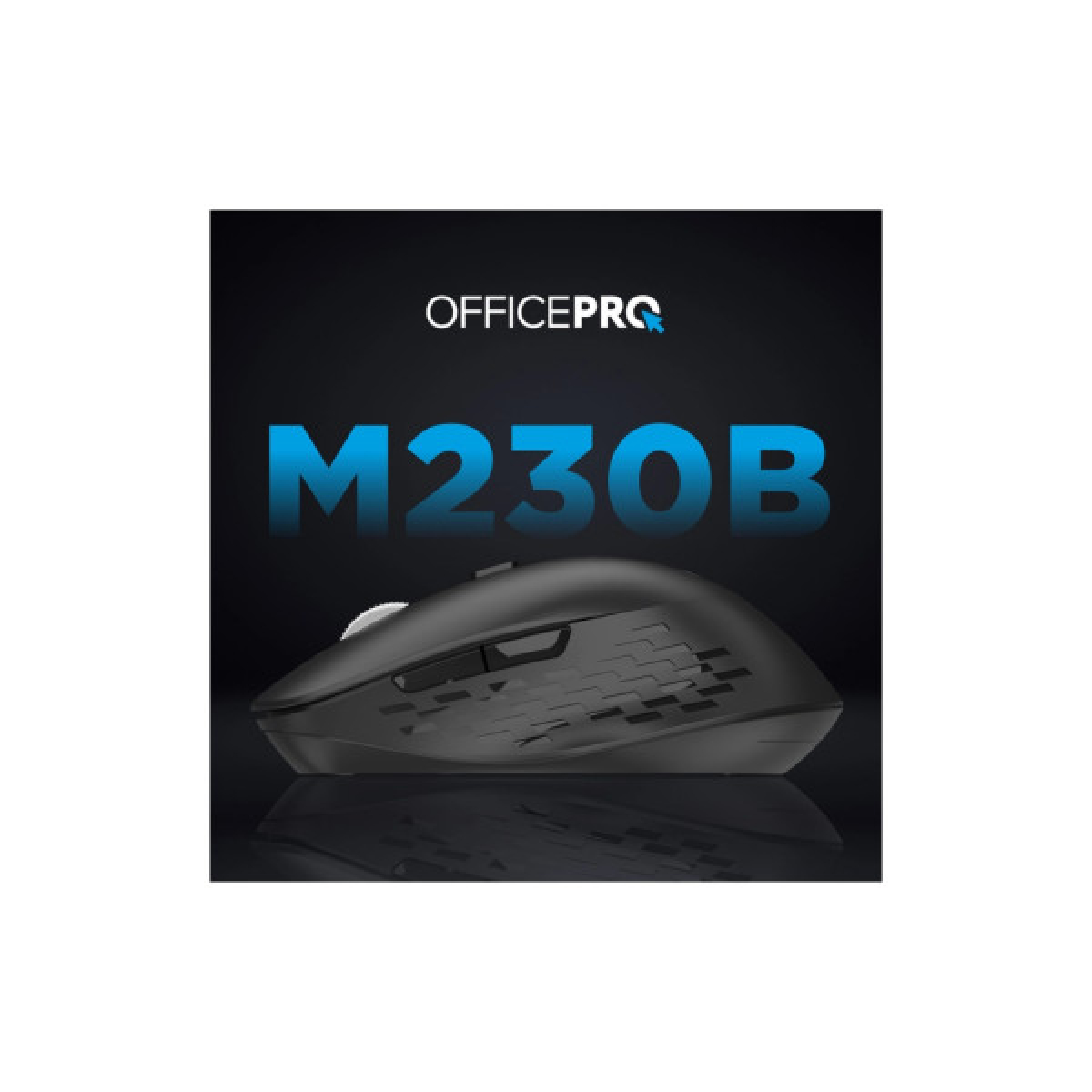 Мишка OfficePro M230B Silent Click Wireless/Bluetooth Black (M230B) - Фото 5