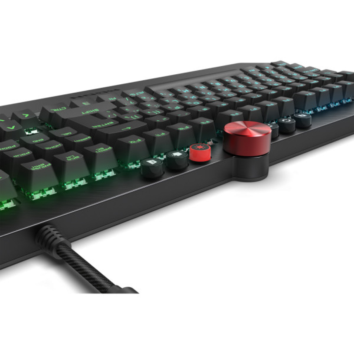 Клавіатура AOC AGK700 RGB Cherry MX Red USB Black (AGK700DR2R) - Фото 8