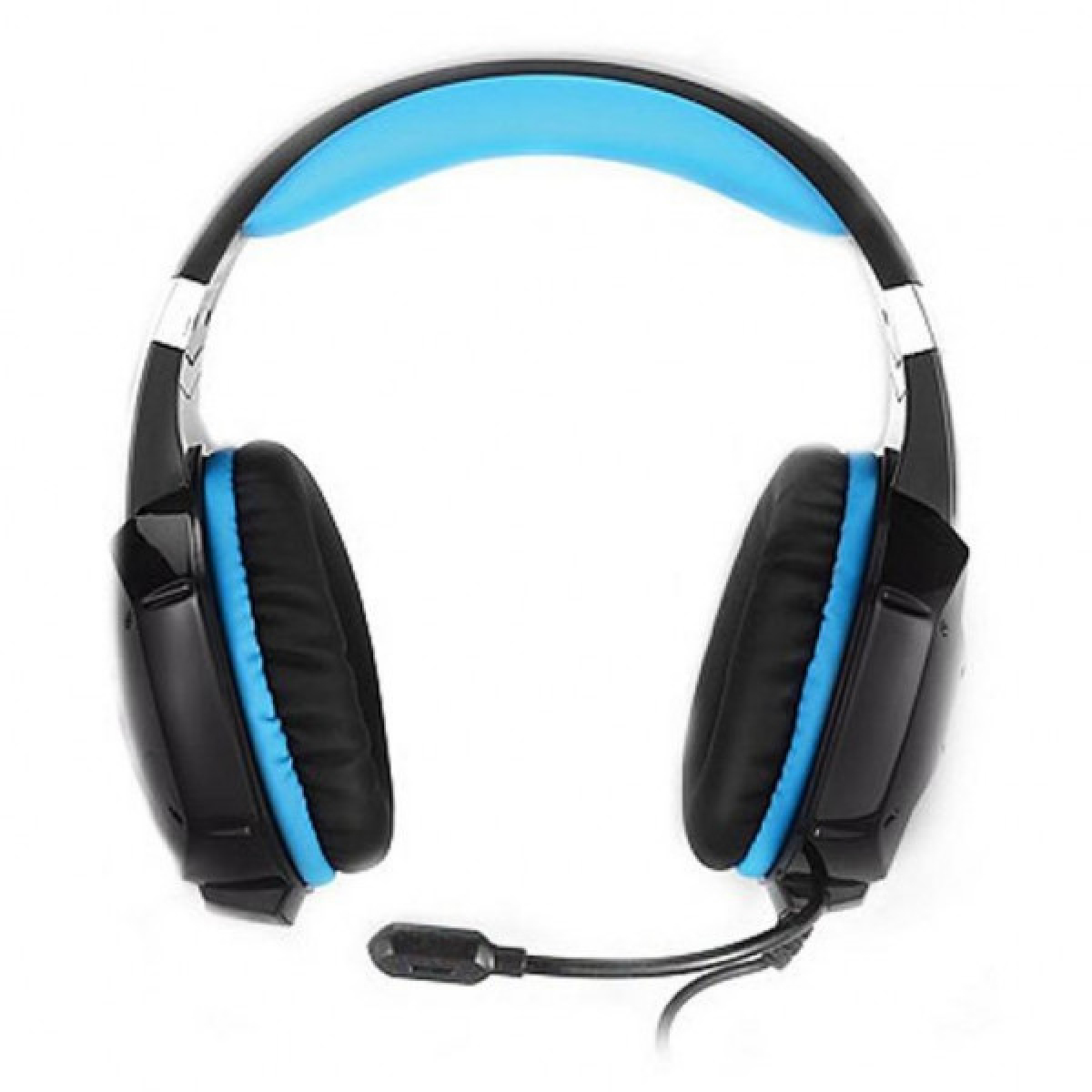 Наушники REAL-EL GDX-7500 black-blue - Фото 2