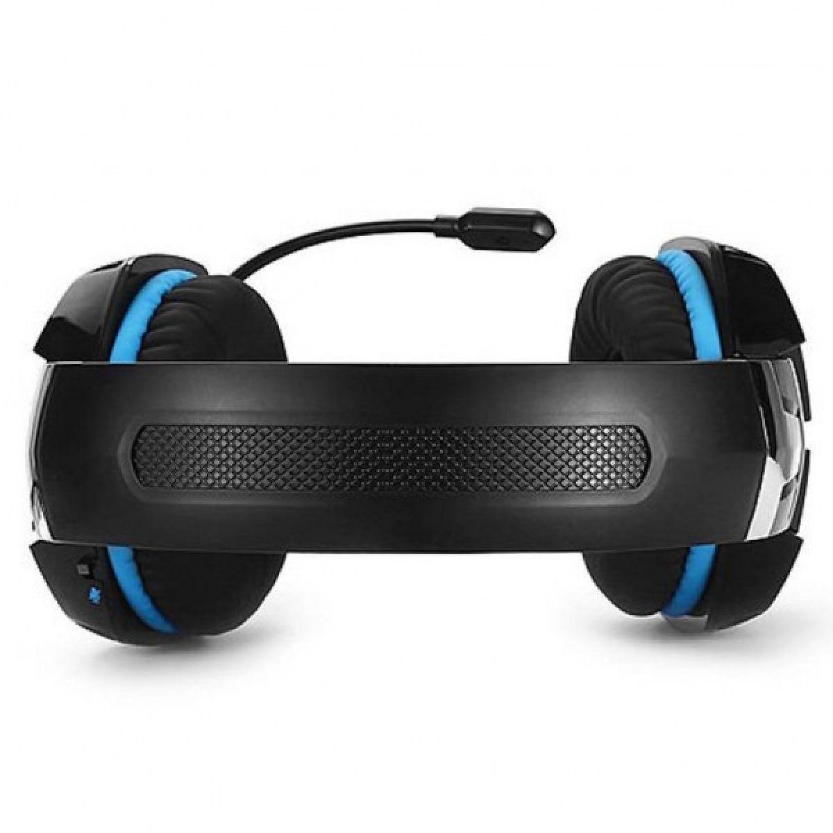 Наушники REAL-EL GDX-7500 black-blue - Фото 3