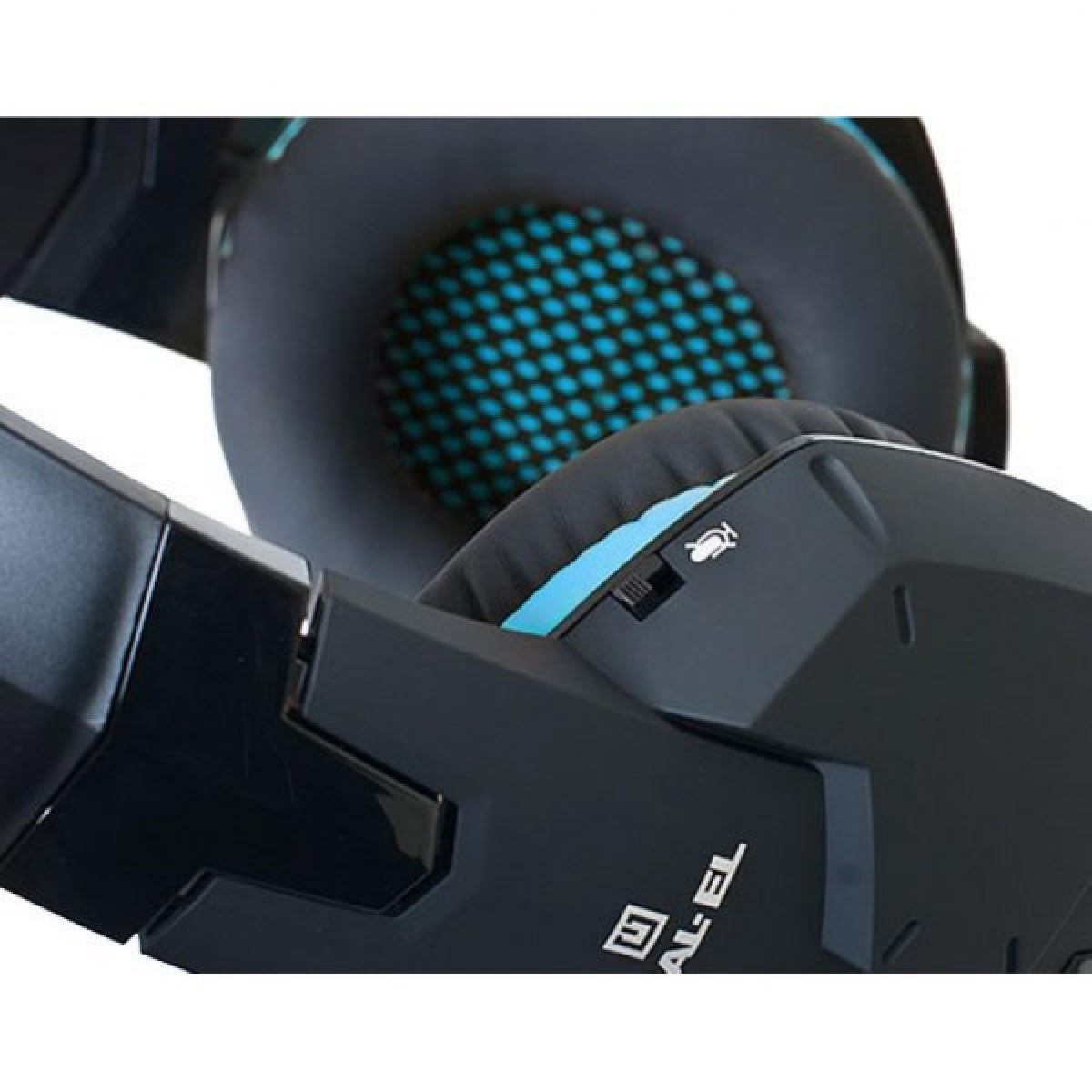 Наушники REAL-EL GDX-7500 black-blue - Фото 5