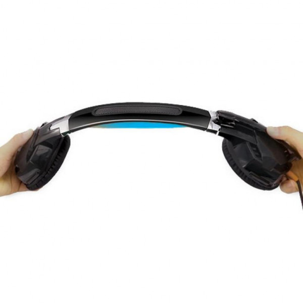 Наушники REAL-EL GDX-7500 black-blue - Фото 6