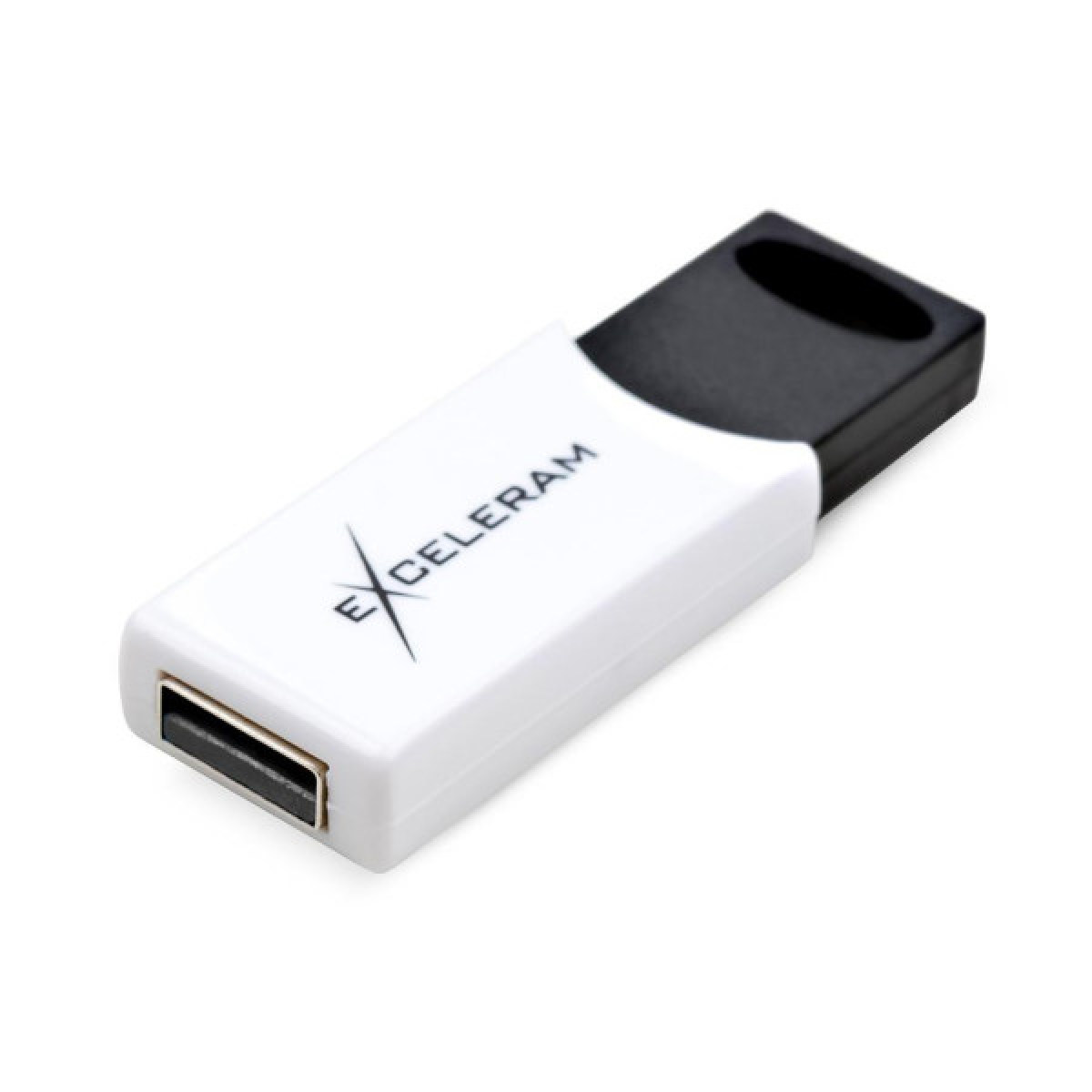 USB флеш накопичувач eXceleram 64GB H2 Series White/Black USB 2.0 (EXU2H2W64) - Фото 3