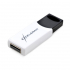 USB флеш накопичувач eXceleram 64GB H2 Series White/Black USB 2.0 (EXU2H2W64) - Фото 3