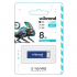 USB флеш накопитель Wibrand 8GB Chameleon Blue USB 2.0 (WI2.0/CH8U6U) - Фото 2