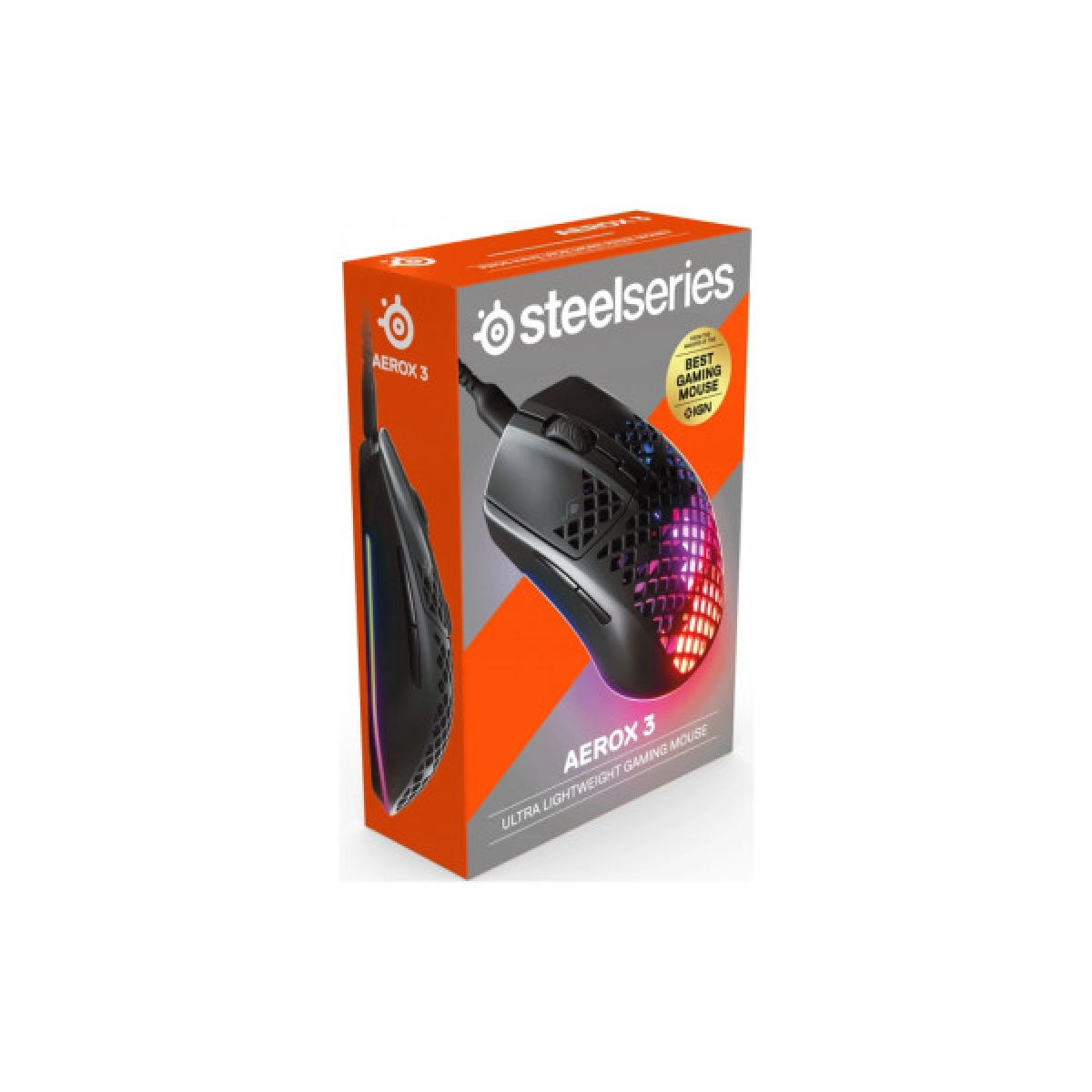 Мишка SteelSeries Aerox 3 Onyx USB Black (62611) - Фото 8