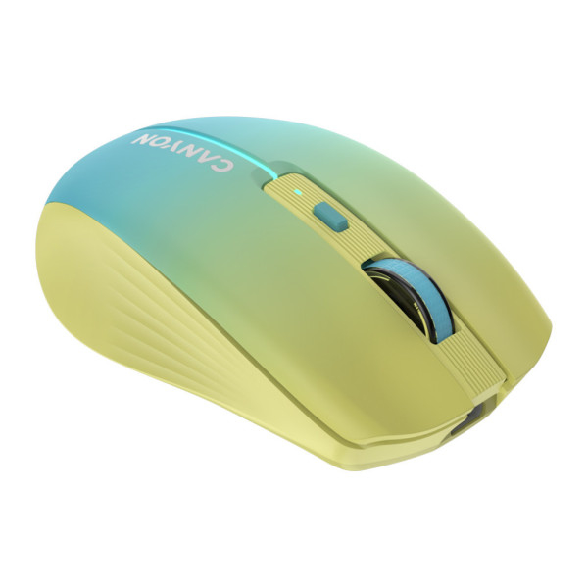 Мишка Canyon MW-44 LED Rechargeable Wireless/Bluetooth Yellow Blue (CNS-CMSW44UA) - Фото 5