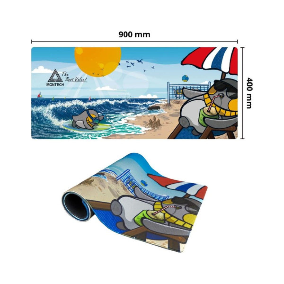 Килимок для мишки MONTECH GMP 102 Summer - Фото 3
