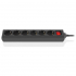 Сетевой фильтр питания REAL-EL RS-6 Protect M 1.8m, black (EL122300032) - Фото 2
