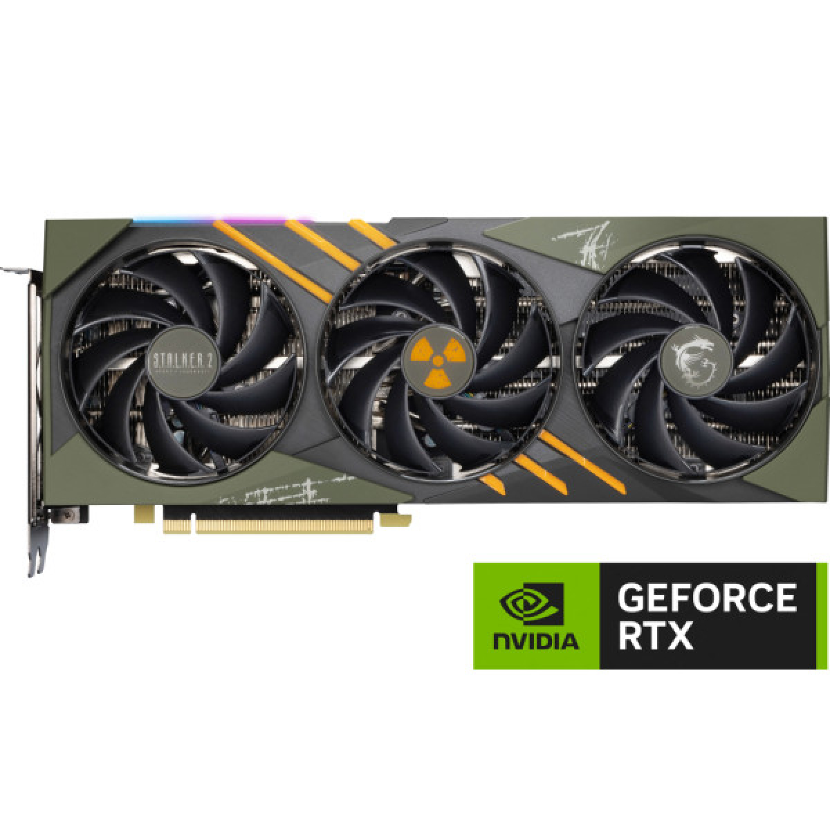 Видеокарта MSI GeForce RTX4070Ti SUPER 16Gb GAMING SLIM STALKER 2 EDITION (RTX 4070 Ti SUPER 16G GAMING SLIM STALKER 2 EDITION) - Фото 2