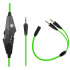 Наушники Gemix N1 Black-Green Gaming - Фото 4