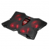 Подставка для ноутбука Marvo FN-38 17" Red-LED (10210026) - Фото 2