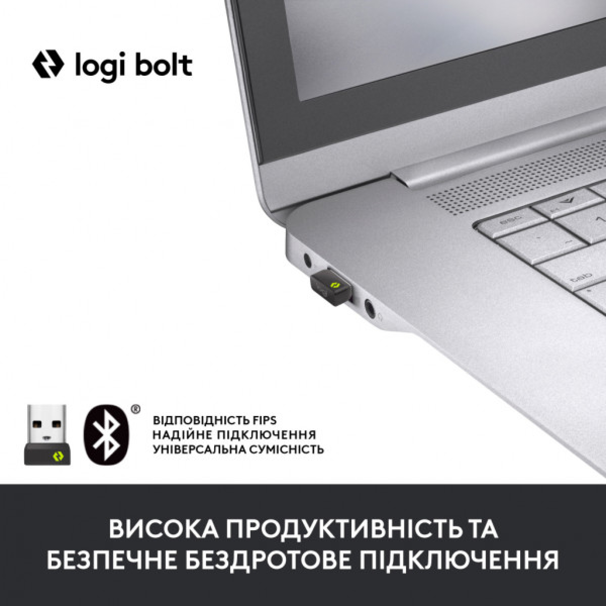 Мишка Logitech Signature M650 Wireless for Business Graphite (910-006274) - Фото 2