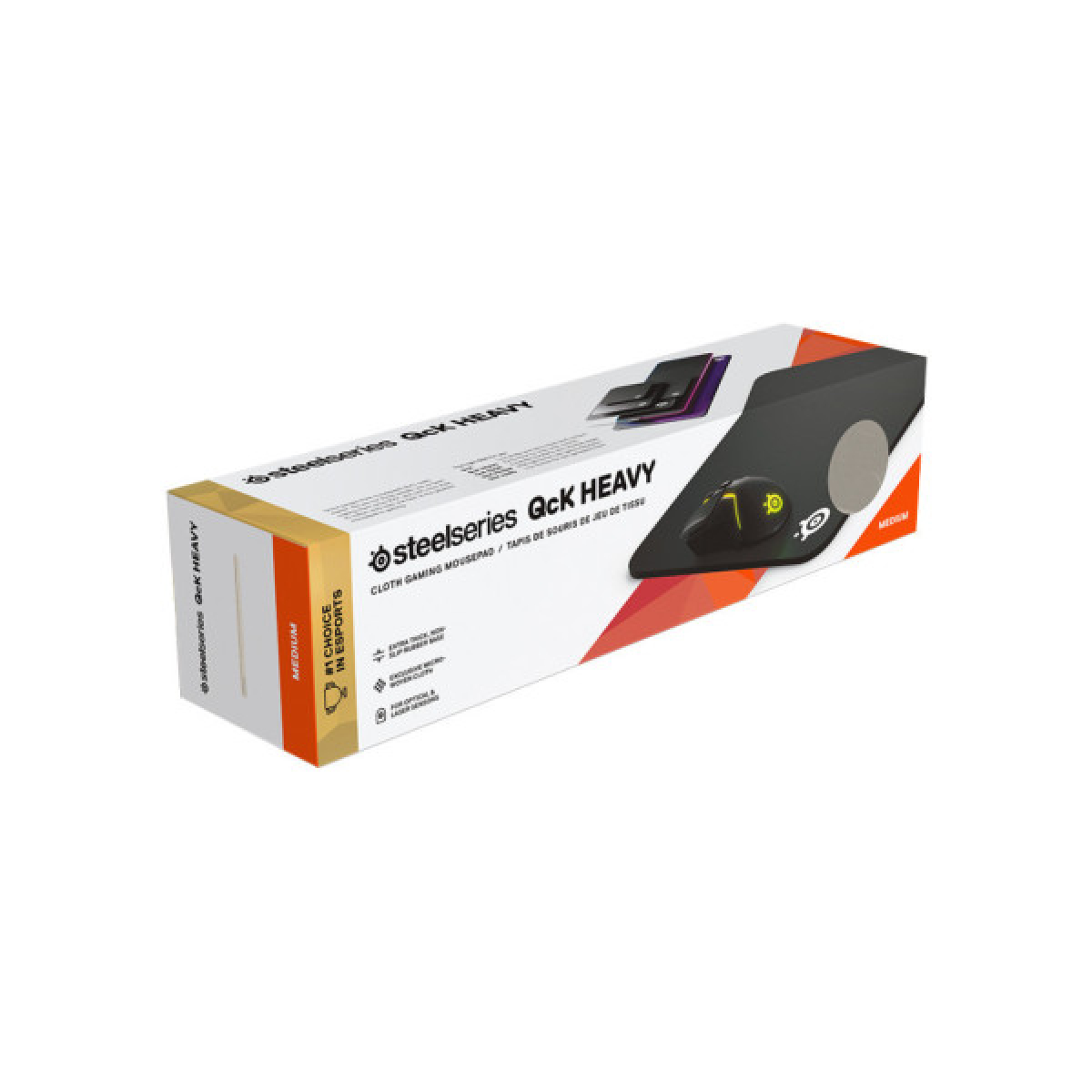 Килимок для мишки SteelSeries QcK Heavy Medium 2020 Edition (SS63836) - Фото 3