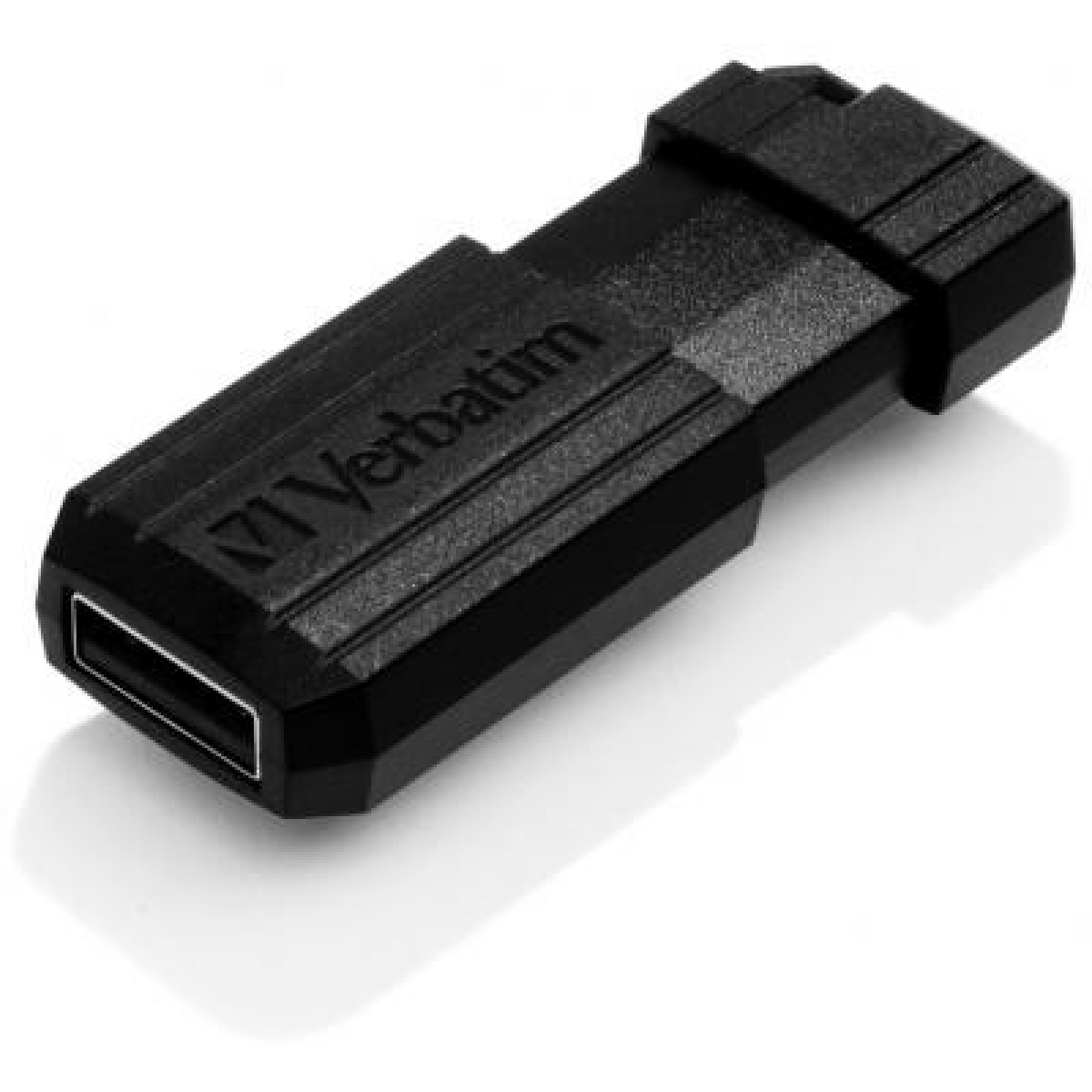 USB флеш накопичувач Verbatim 64GB Store 'n' Go PinStripe Black USB 2.0 (49065) - Фото 3