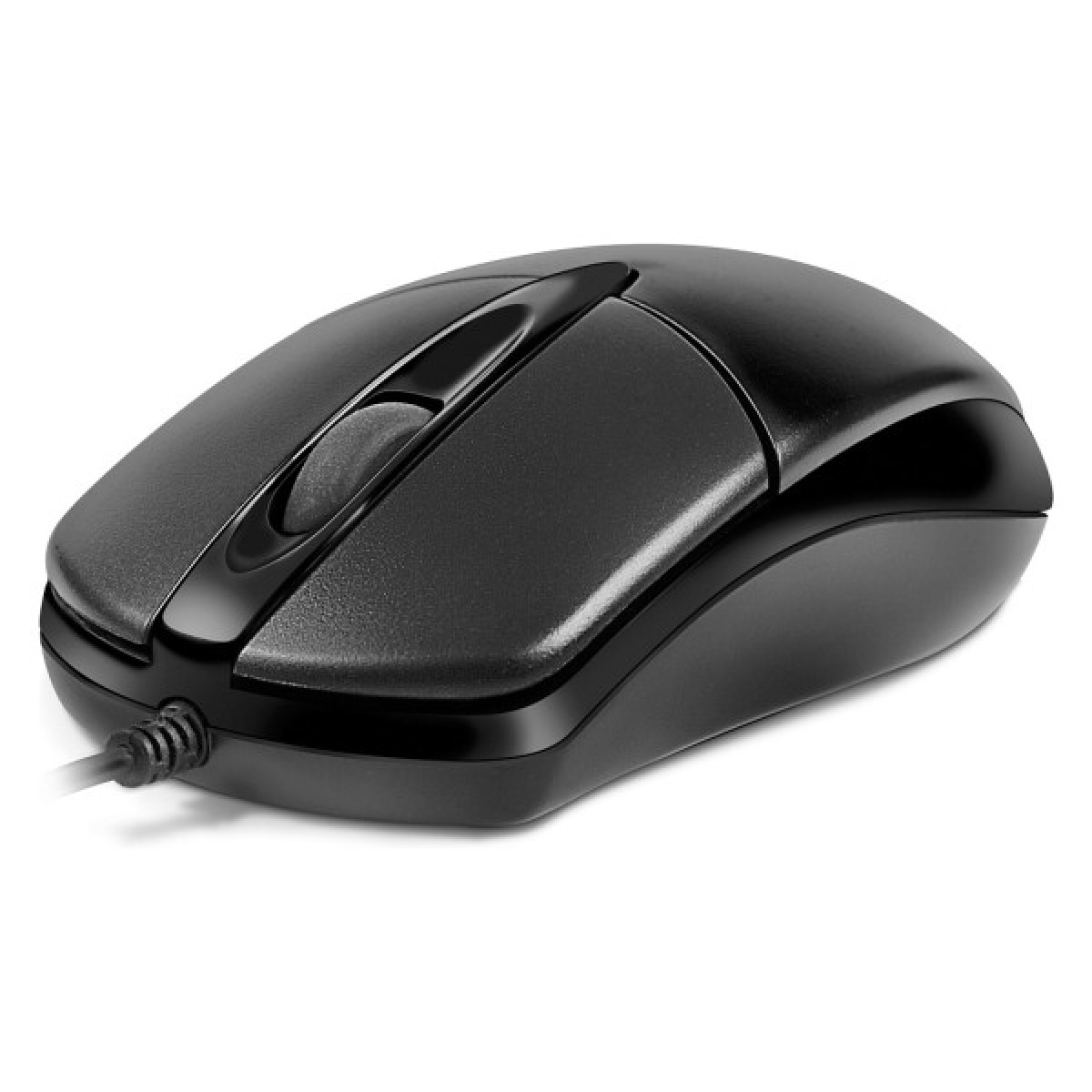 Мышка REAL-EL RM-214 USB Black (EL123200039) - Фото 1