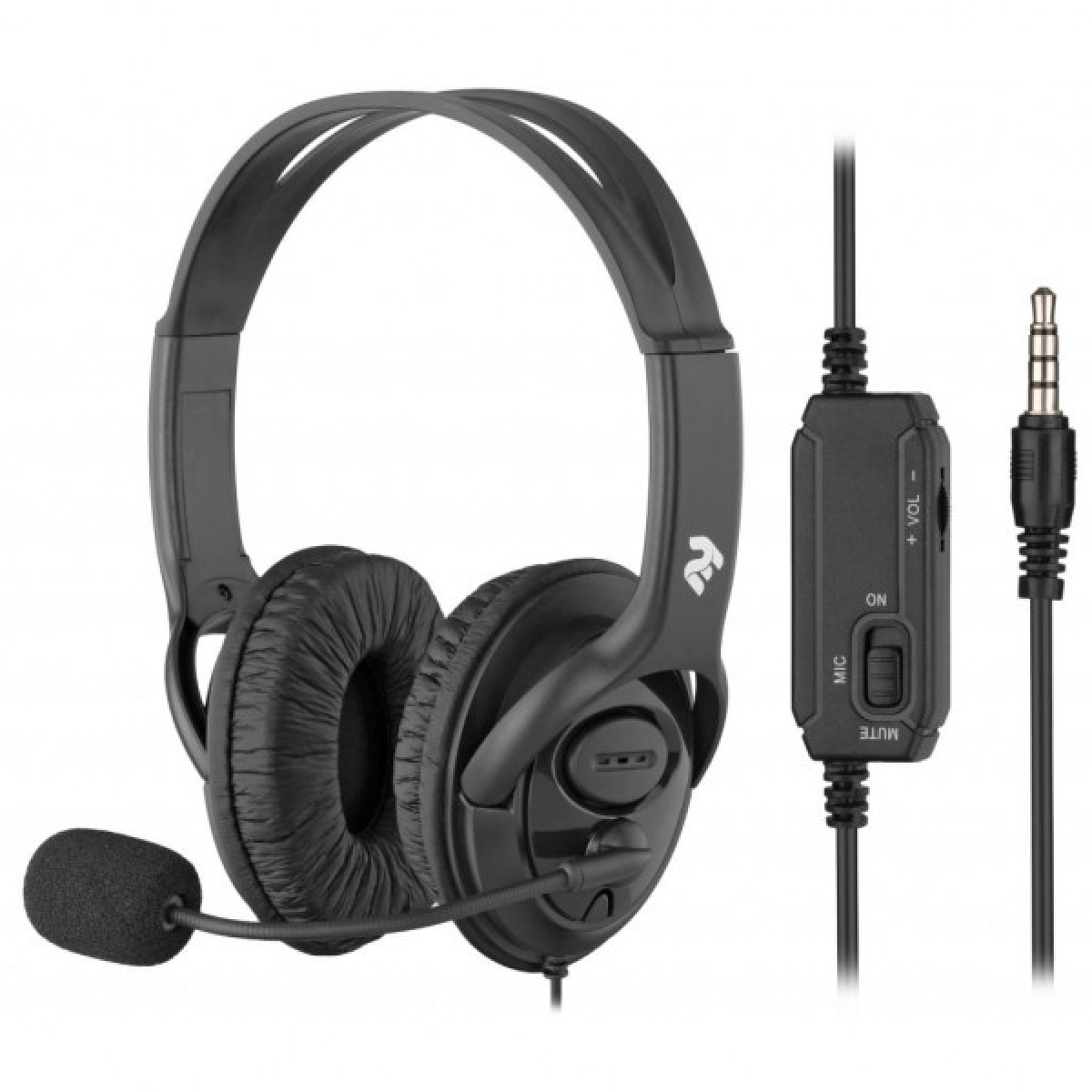 Навушники 2E CH13 Over-Ear 3.5mm / 2*3.5mm (2E-CH13SJ) - Фото 1