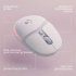 Мишка Logitech G705 Gaming Wireless/Bluetooth White (910-006367) - Фото 8