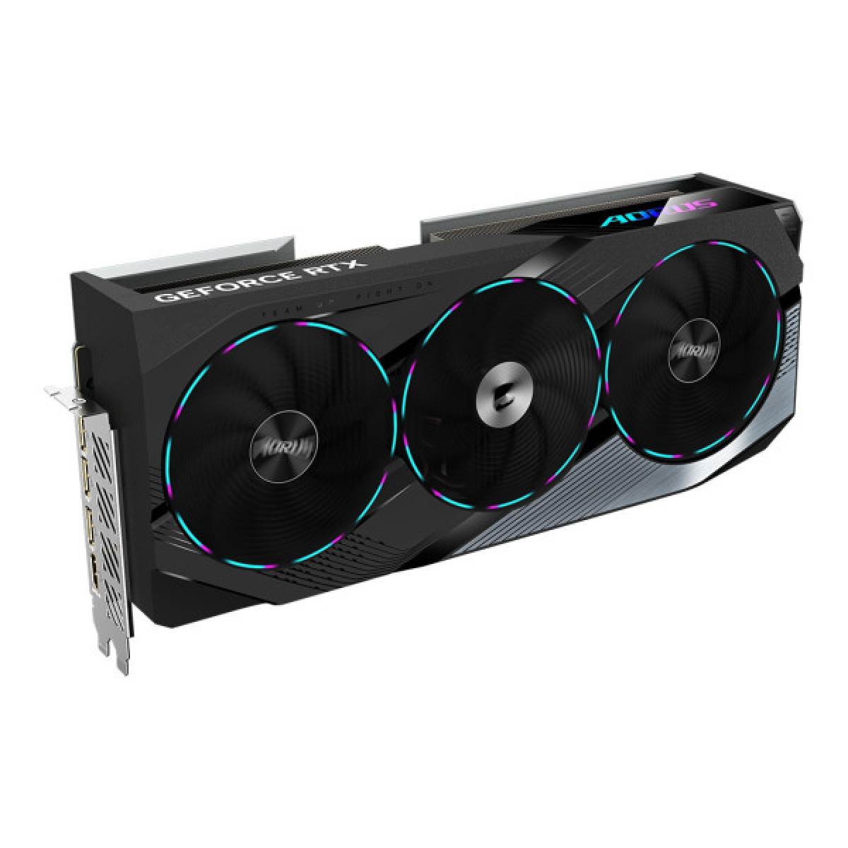 Відеокарта GIGABYTE GeForce RTX4070 SUPER 12Gb AORUS MASTER (GV-N407SAORUS M-12GD) - Фото 1