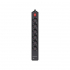 Сетевой фильтр питания REAL-EL RS-PROTECT 605 3m, black (EL122300041) - Фото 1