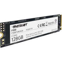 Накопитель SSD Patriot P300, 128Gb PCI-E 3.0x4, M.2, 2280, 1600/600 МБ/с (P320P256GM28) 
