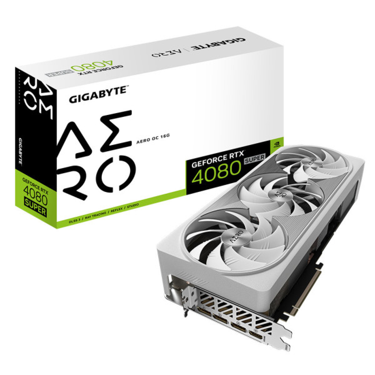 Видеокарта GIGABYTE GeForce RTX4080 SUPER 16Gb AERO OC (GV-N408SAERO OC-16GD) - Фото 2