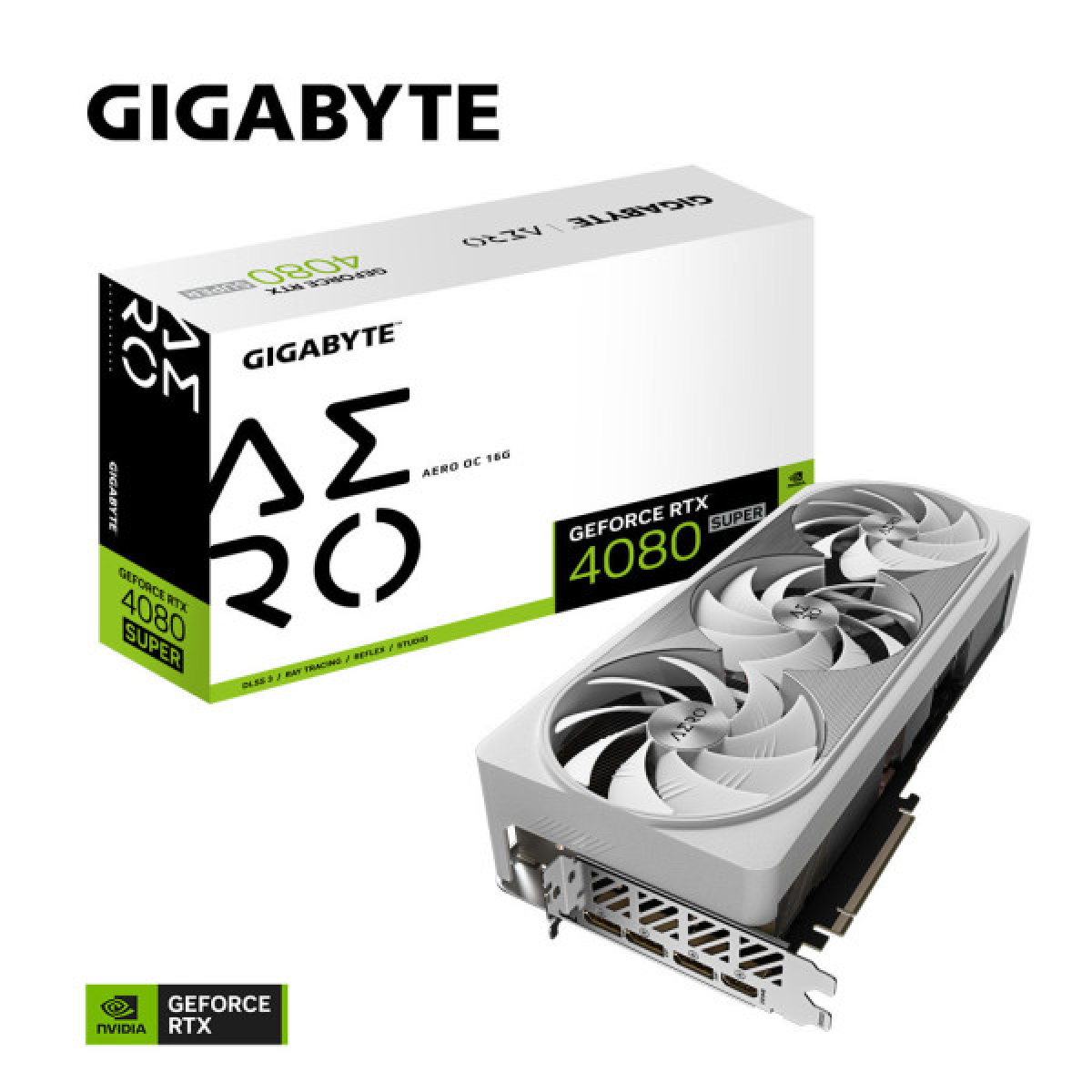 Видеокарта GIGABYTE GeForce RTX4080 SUPER 16Gb AERO OC (GV-N408SAERO OC-16GD) - Фото 6