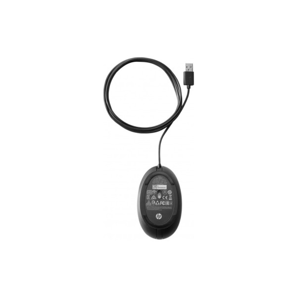 Мишка HP Wired Desktop 320M USB Black (9VA80AA) - Фото 5