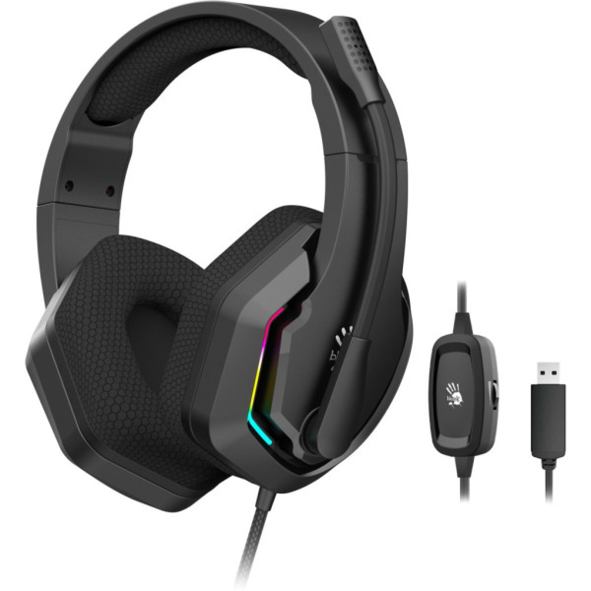 Наушники A4Tech Bloody G260 Black (4711421996570) - Фото 7