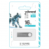 USB флеш накопичувач Wibrand 16GB Puma Silver USB 2.0 (WI2.0/PU16U1S) - Фото 2
