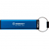 USB флеш накопичувач Kingston 32GB IronKey Keypad 200 AES-256 Encrypted Blue USB 3.2 (IKKP200/32GB) - Фото 5