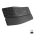 Клавіатура Logitech ERGO K860 for Business Bluetooth/Wireless UA Black (920-010352) - Фото 1