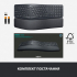 Клавіатура Logitech ERGO K860 for Business Bluetooth/Wireless UA Black (920-010352) - Фото 11