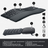 Клавіатура Logitech ERGO K860 for Business Bluetooth/Wireless UA Black (920-010352) - Фото 6