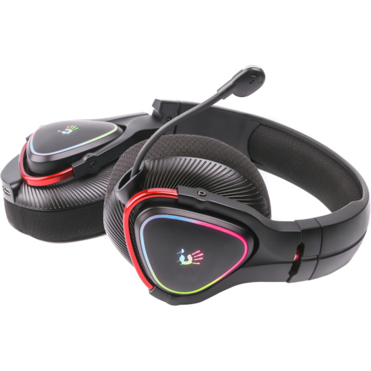 Наушники A4Tech Bloody MR710 Black - Фото 4