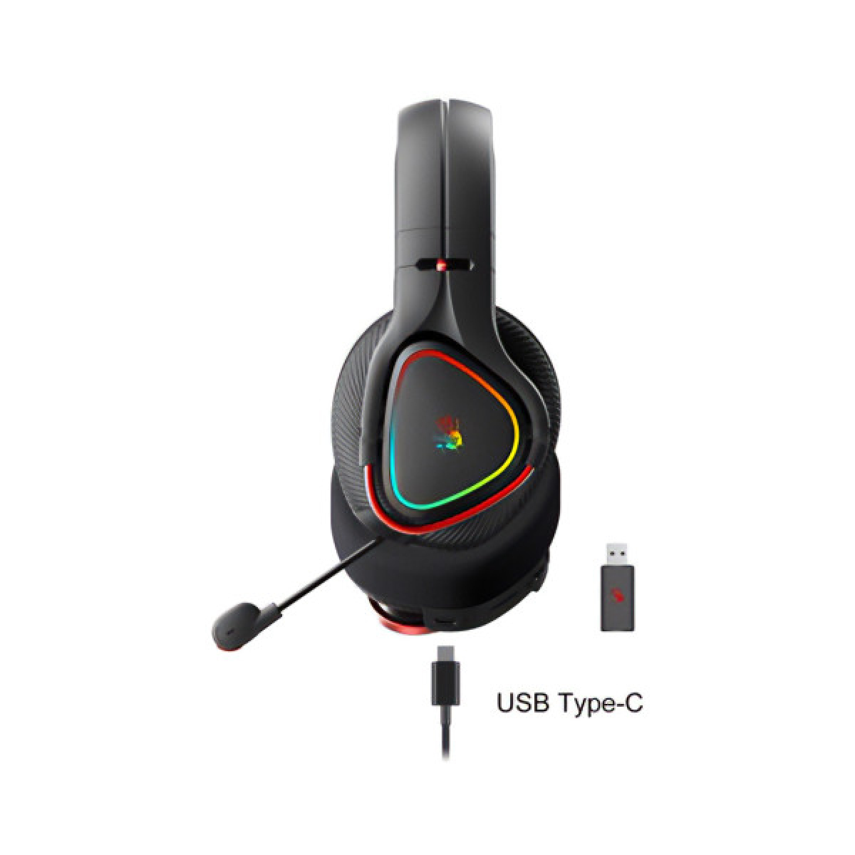 Наушники A4Tech Bloody MR710 Black - Фото 8