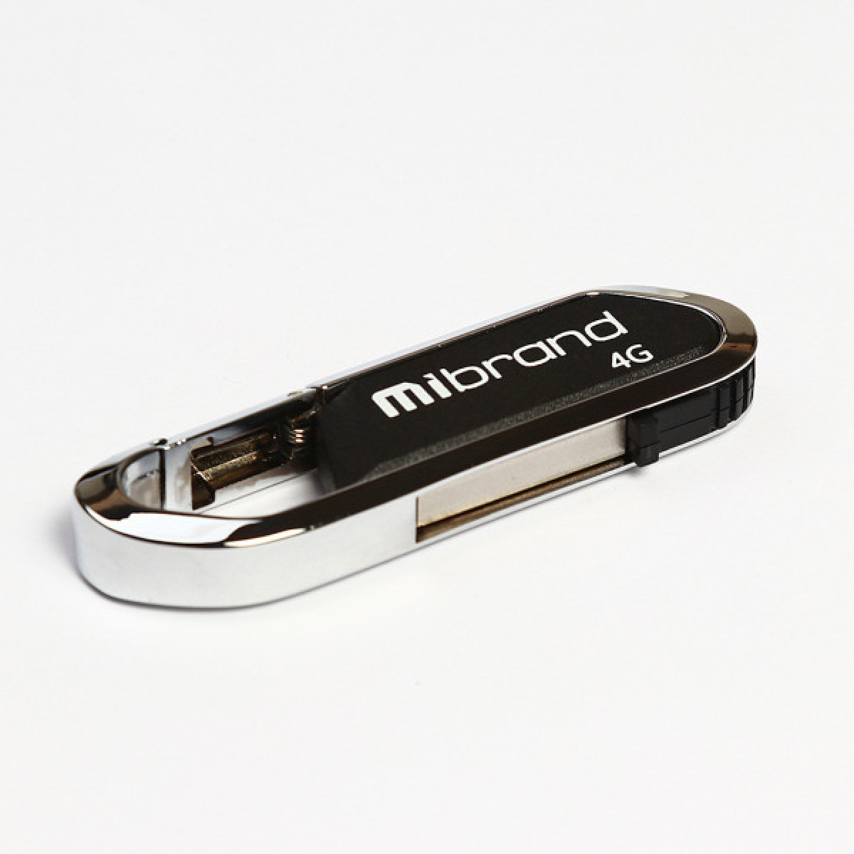 USB флеш накопитель Mibrand 4GB Aligator Grey USB 2.0 (MI2.0/AL4U7G) - Фото 1