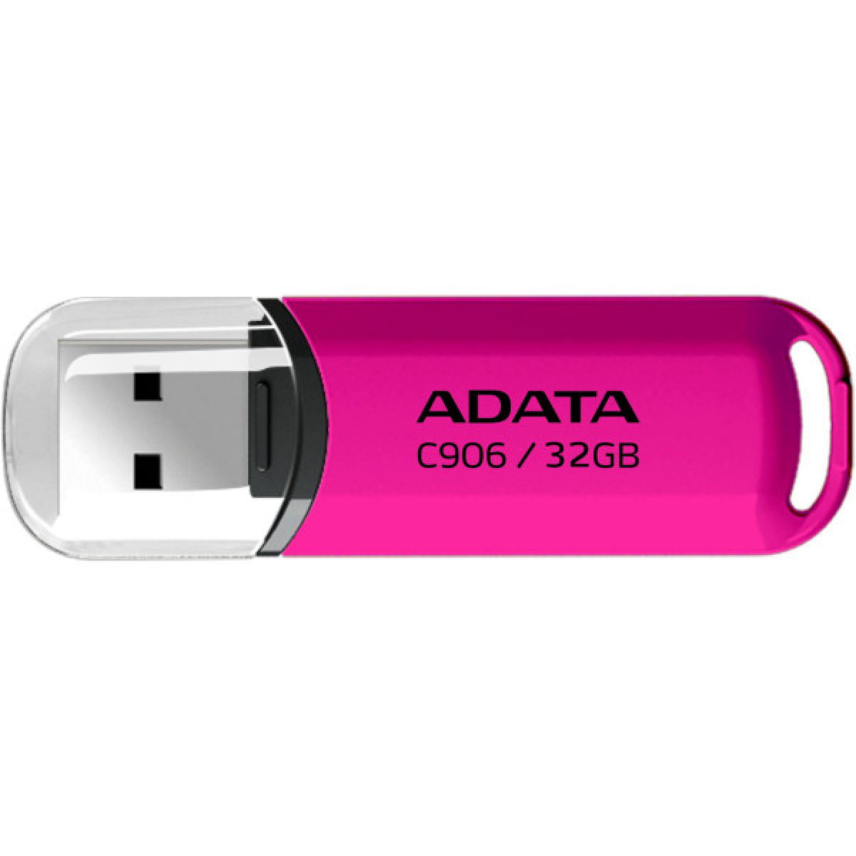 USB флеш накопитель ADATA 32GB C906 Pink USB 2.0 (AC906-32G-RPP) - Фото 1