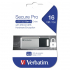 USB флеш накопичувач Verbatim 16GB Secure Pro with 256 AES USB 3.2 (98664) - Фото 3