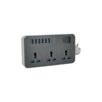 Сетевой фильтр питания Voltronic TВ-Т09, 3роз, 6*USB Black (ТВ-Т09-Black)