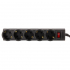 Мережевий фільтр живлення LogicPower LP-X5 PREMIUM, 3m black (9584) - Фото 3