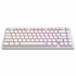 Клавіатура Dark Project ALU81 Terra Nostra PBT RGB Mech G3MS Moonstone White (DPKB_NOSTRA_81_ANSI_WHITE_UA) - Фото 1