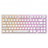 Клавіатура Dark Project ALU81 Terra Nostra PBT RGB Mech G3MS Moonstone White (DPKB_NOSTRA_81_ANSI_WHITE_UA) - Фото 2