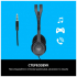 Наушники Logitech H111 Stereo Headset with 1*4pin jack (981-000593) - Фото 5