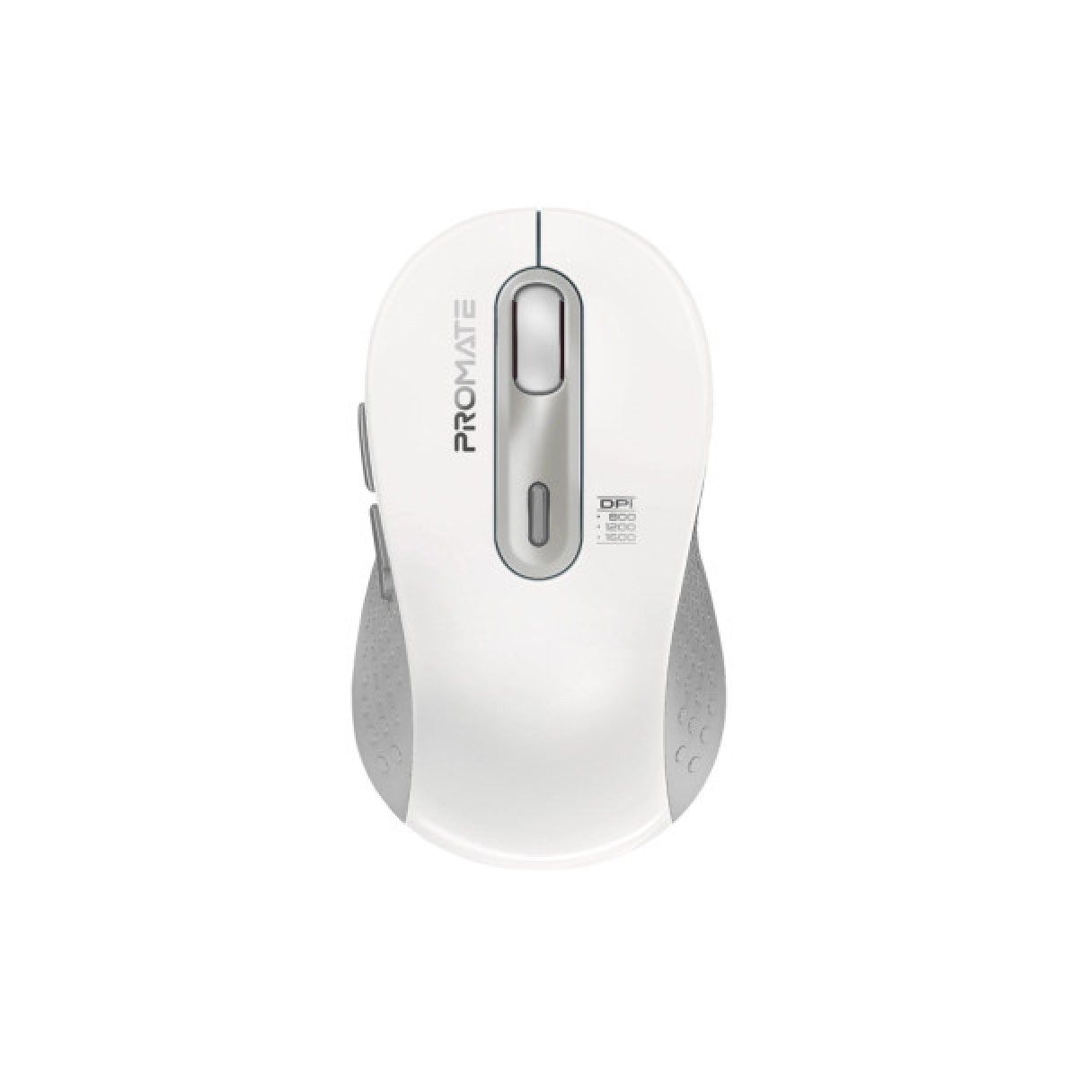 Мишка Promate Ken Wireless/Bluetooth White (ken.white) - Фото 1