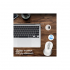Мишка Promate Ken Wireless/Bluetooth White (ken.white) - Фото 4