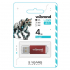 USB флеш накопитель Wibrand 4GB Cougar Red USB 2.0 (WI2.0/CU4P1R) - Фото 2