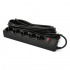Сетевой фильтр питания Patron 10 m3*1mm2 (SP-10510) 5 розеток BLACK (EXT-PN-SP-10510) - Фото 1
