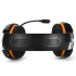 Наушники REAL-EL GDX-7700 SURROUND 7.1 black-orange - Фото 3