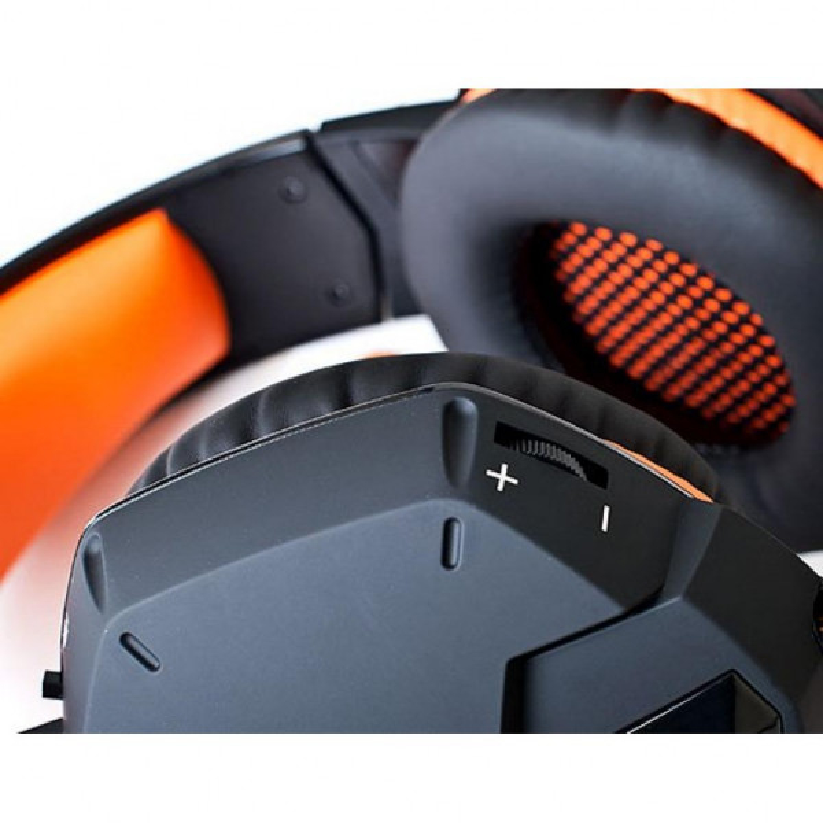 Наушники REAL-EL GDX-7700 SURROUND 7.1 black-orange - Фото 4
